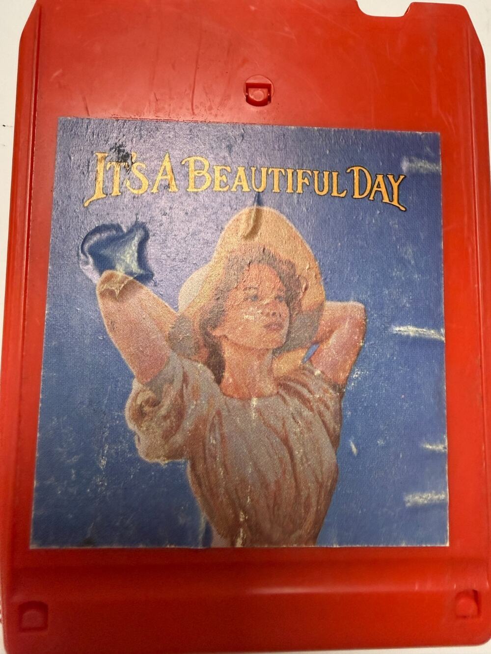 Its A Beautiful Day 8 Track Tape 1969 Columbia Psych Rock Red Shell